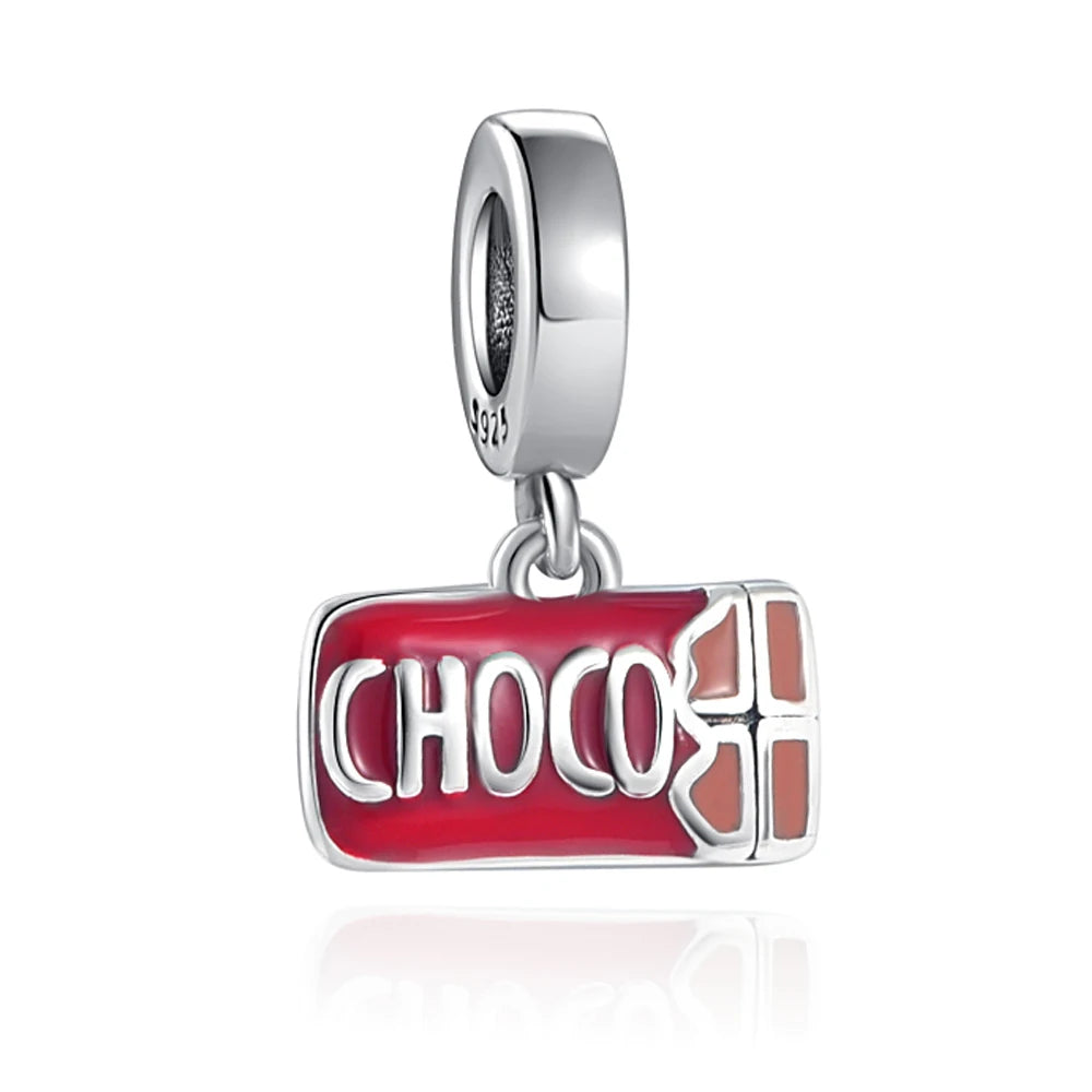 Hot Sale 925 Silver Plane Passport Donut Speedboat Motorbike TV Charm Bead Diy Fit Original Pandent Charms Bracelet Jewelry