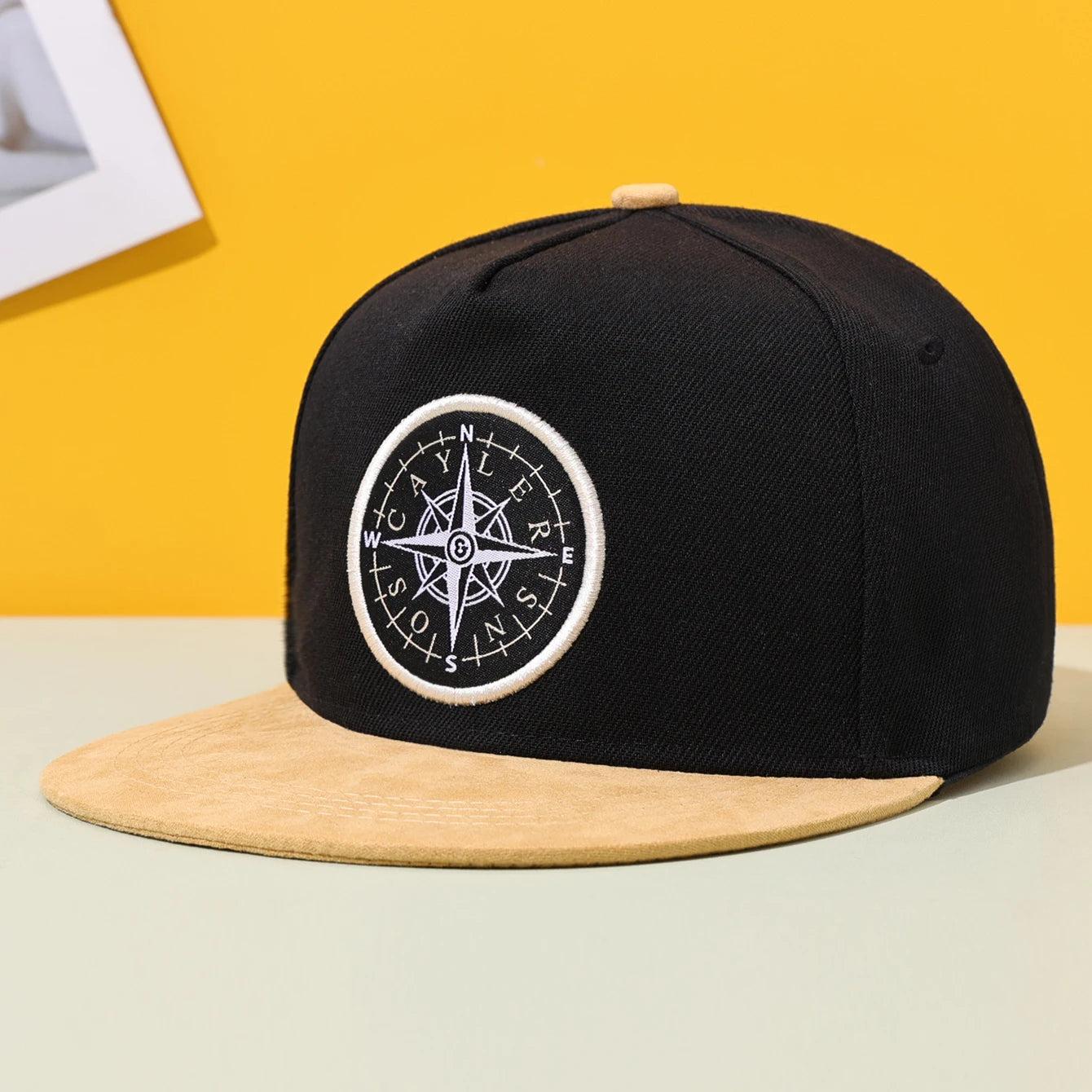 Hip hop Fashion Flat brimmed Hat American Street Hip Hop Hat LeisureTrendy Cool Unisex Baseball Hat Suitable for Outdoor Shading