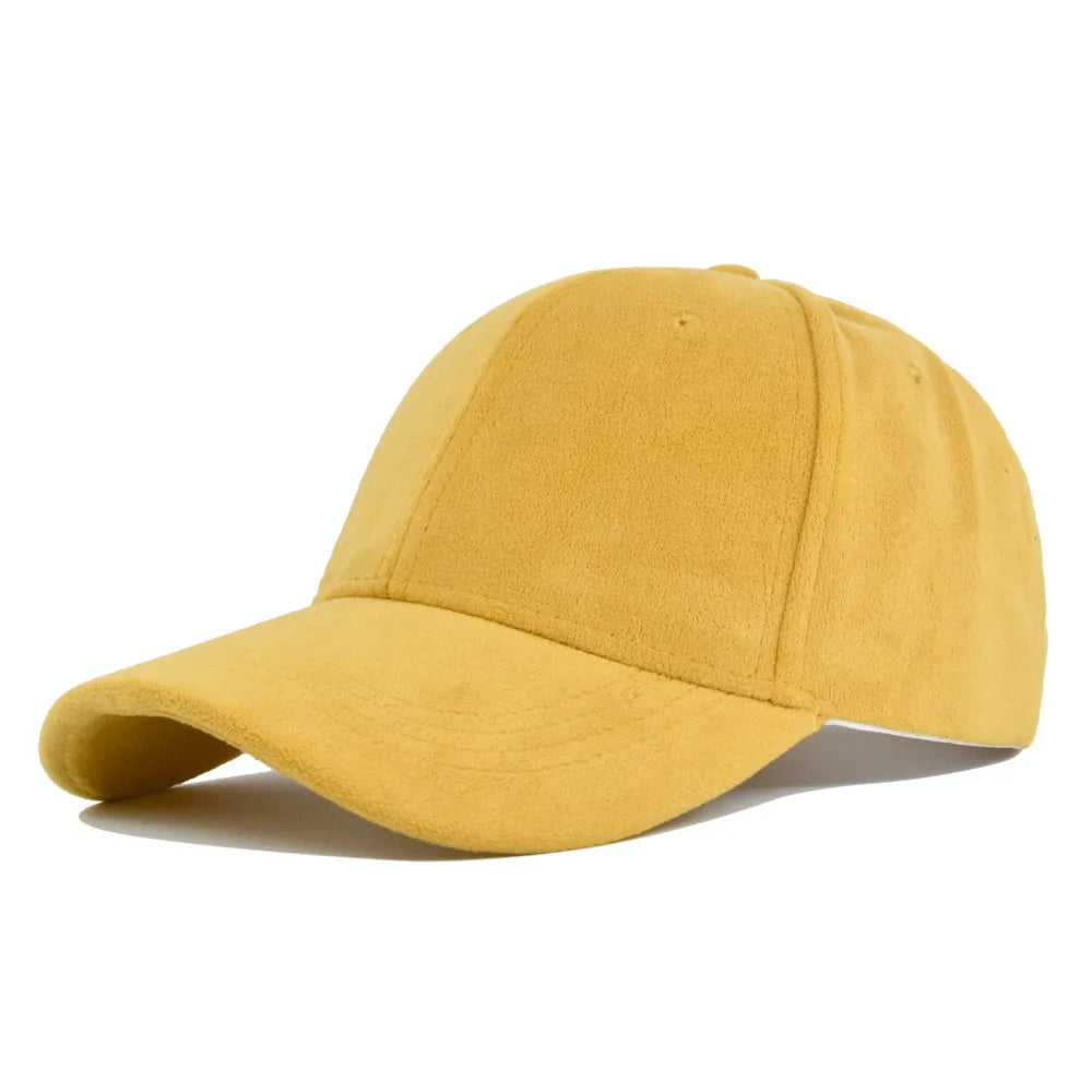 Fashion Baseball Caps For Men Women Autumn Winter Solid Retro Snapback Hip Hop Hat Unisex Street Adjustable Sun Visor Caps