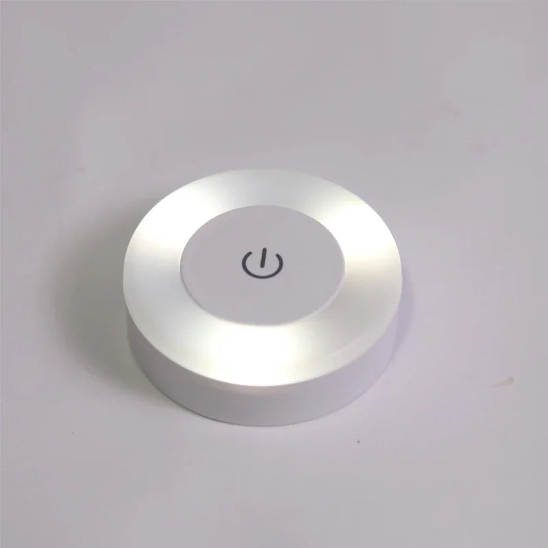 Min Energy Saving Led Touch Sensor Night Lights USB Rechargeable Magnetic Wall Light Room Aisle Bedroom Portable Night Lamp