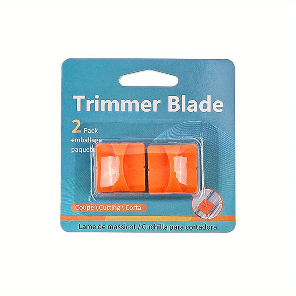 2pcs/4pcs Paper cutter replacement blade paper trimmer cutting paper cutter blade refilling A4 black and white paper trimming