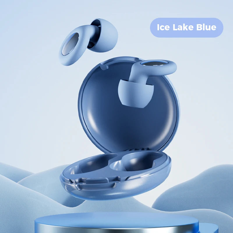 Anti-noise earplugs for sleep, silicone earplugs, waterproof soft ear protection, anti-noise and soundproof earplugs