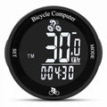 Bike Computer LED Backlight Multifunction Round Wireless Cycle Computer Cycling Odometer Waterproof Bike Computer
