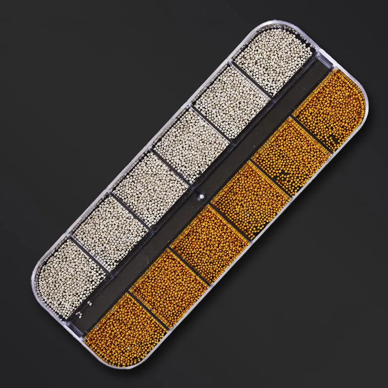 Nail Art Rhinestones Kit 2400pcs Nail Gems Ab Flatback Rhinestones Gems Stones with Storage Organizer for Design Bright Holiday