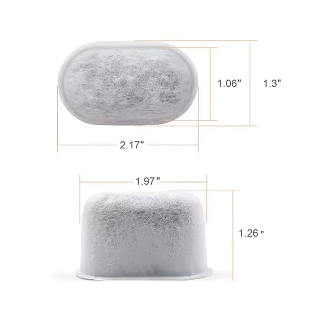 6/12pcs Water Filters Keurig Reusable Charcoal Water Filter Carbon Coffee Maker Filters For Keurig Coffee Machines Replacement