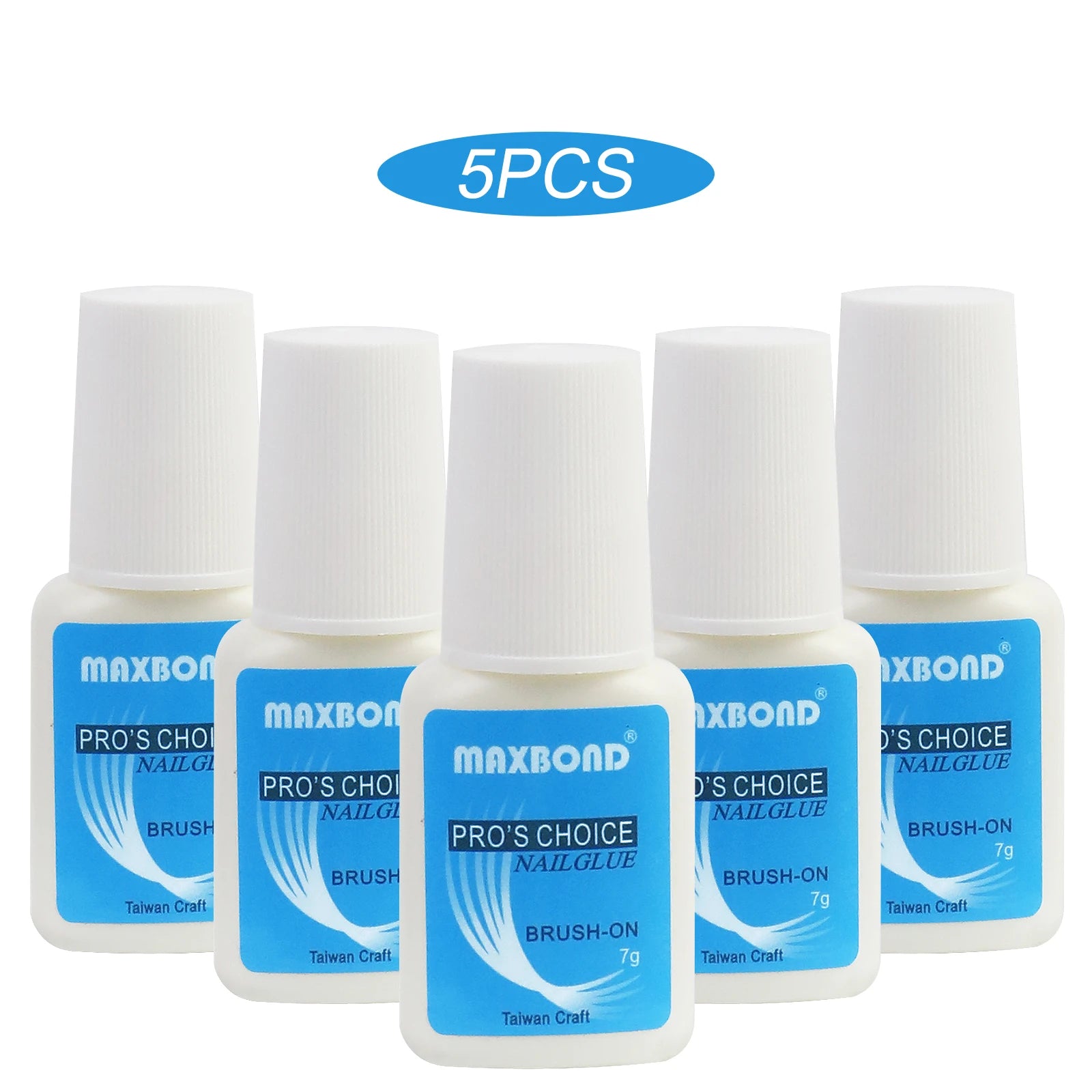 5pcs quick drying adhesive nail glue professional nail glue for false nails acrylic nail rhinestone decoration extension glue