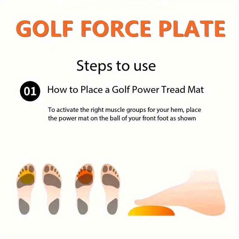 golf force plate -Created Golf Training Aid - Increase Club Head Speed - Ground Reaction Force and Stability- All of our