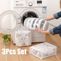 Shoes Laundry Bag Coarse Net Dirty Canvas Shoes Storage Pouch Hangbag Sneakers Wash Protection Sleeve Slippers Washing Bags New