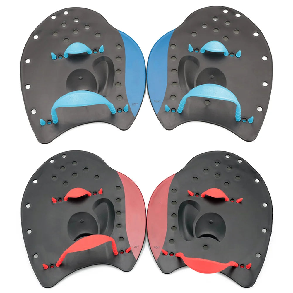 Swimming Paddles Fins Flippers Girdles Correction Water Sport Hand Webbed Gloves  for Adults Children Swim Training