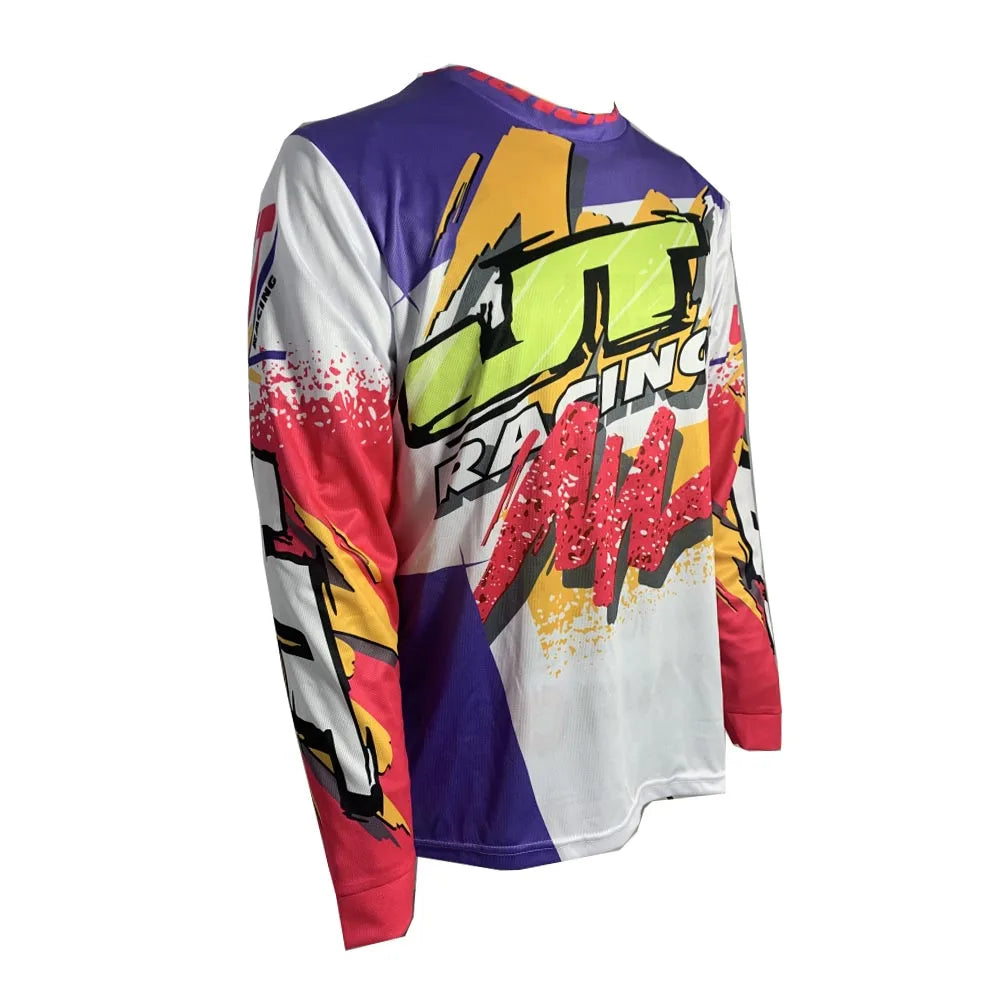 2026 cycling clothes enduro mtb jersey  downhill jersey bmx shirt bicycle cycling t-shirts offroad  motorcycle clothing