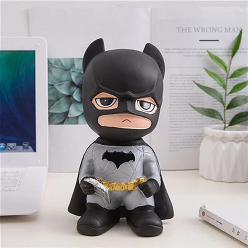 22cm Spiderman Kids Piggy Bank Savings Safe Toys Banking Money Coin Cartoon Children Paper Large Box Birthday Party Favors Gift