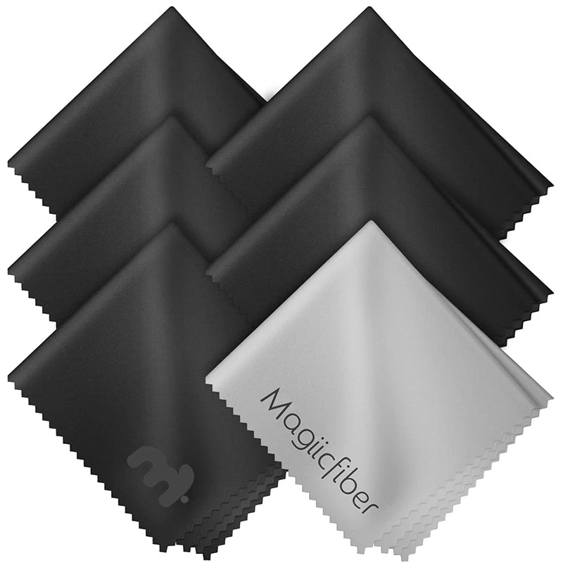 MagiicFiber Microfiber Cleaning Cloths, High Density Non-Streaking Wipes, Soft and Efficient Premium Cleaning Cloths