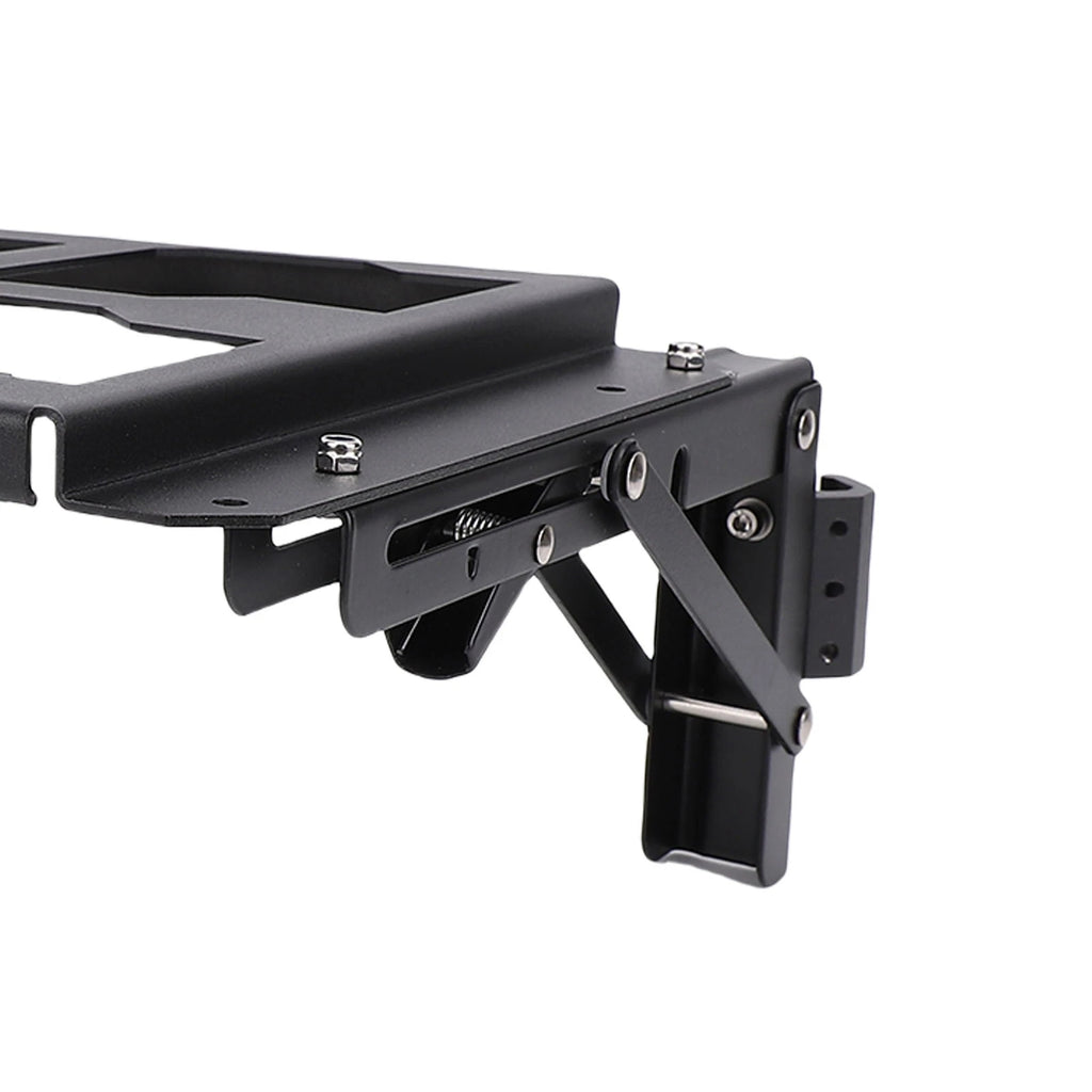 Toolbox Side Mounting Plate Aluminium Alloy Folding Toolbox Mount Versatile Installation Easy Tool Access for Maintenance Work