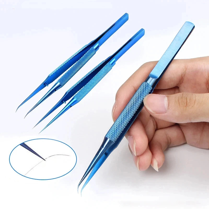 Titanium Alloy Anti-Magnetic Tweezers for Electronics Repair, Professional ESD Forceps for Motherboard, PCB, SMD & Jewelry
