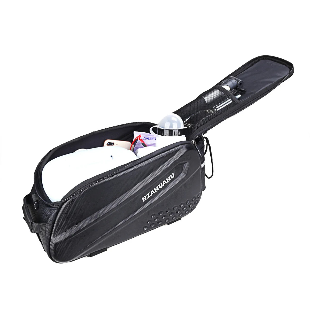 Large Bicycle Saddle Bag Big Capacity Bicycle Carrier Bag Bike Tail Rear Bags Waterproof Cycling Trunk Luggage Shoulder Handbag