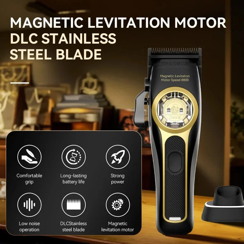 Cordless Hair Clipper - 8800RPM 120 Min Battery