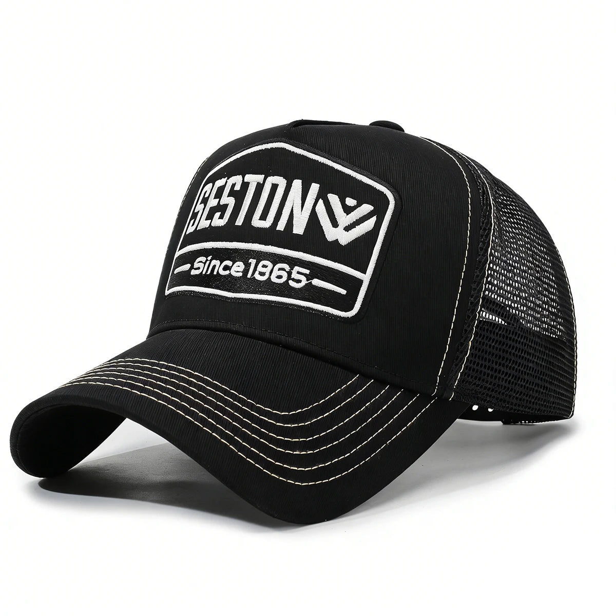 Branded Hats for Men, Suitable for Spring and Summer, Baseball Caps for Large Head Sizes, Make You Look Younger, Make Your Face Look Smaller, Sun Protection Caps