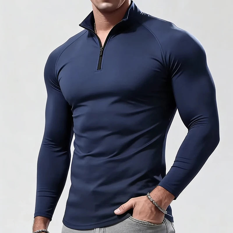 Long Sleeve T Shirt Men Compression Sportswear Male Tshirt Elastic Skinny Tops Tee Gyms Fitness T-shirt Casual T Shirt For Men
