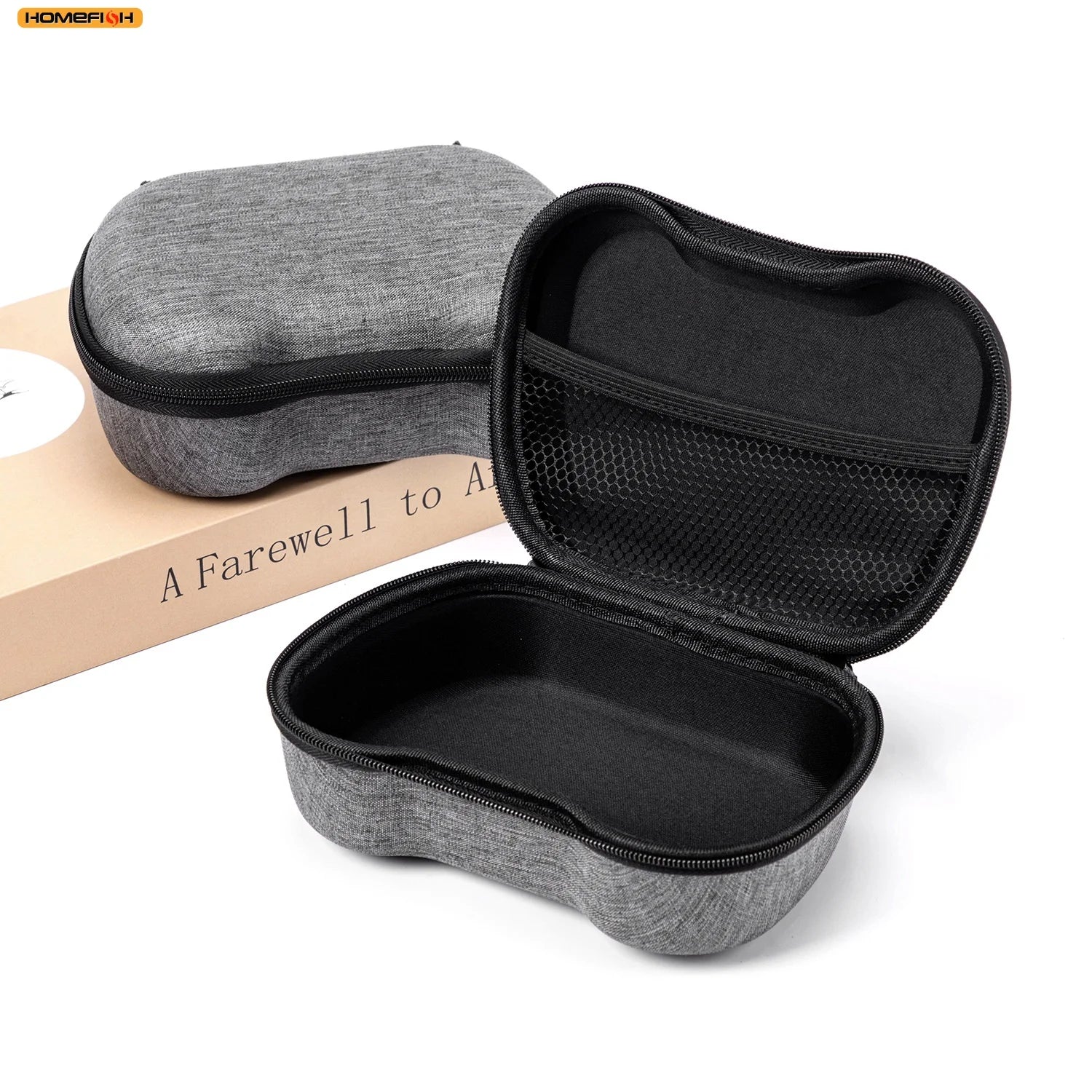 The game controller storage case is suitable for PS5, XBOX/PS4 controller storage boxes and hard packs