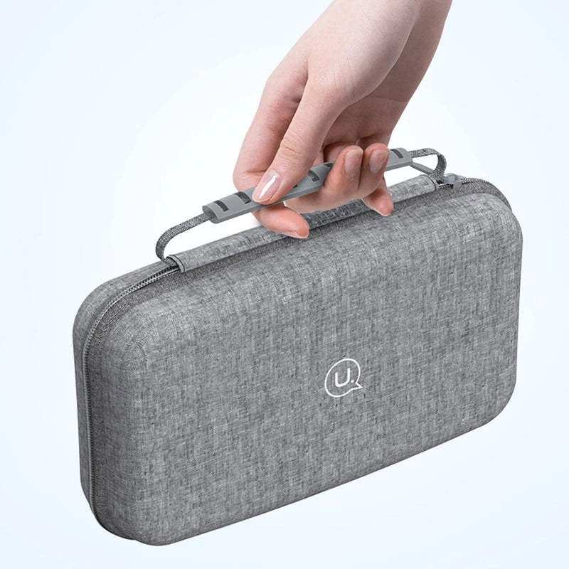 New Waterproof Double Layers Storage Bags Cable Cord Organizer Travel Bag Small Electronics SD Card Power Bank Storage Bag