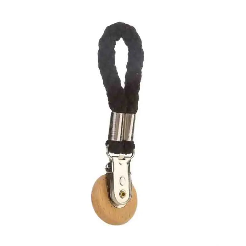1-6 PCS Towel Clip Woven Rope Hanging Clip No-Drill Portable Multifunctional Metal Storage Clip Household Bathroom Towel Clip