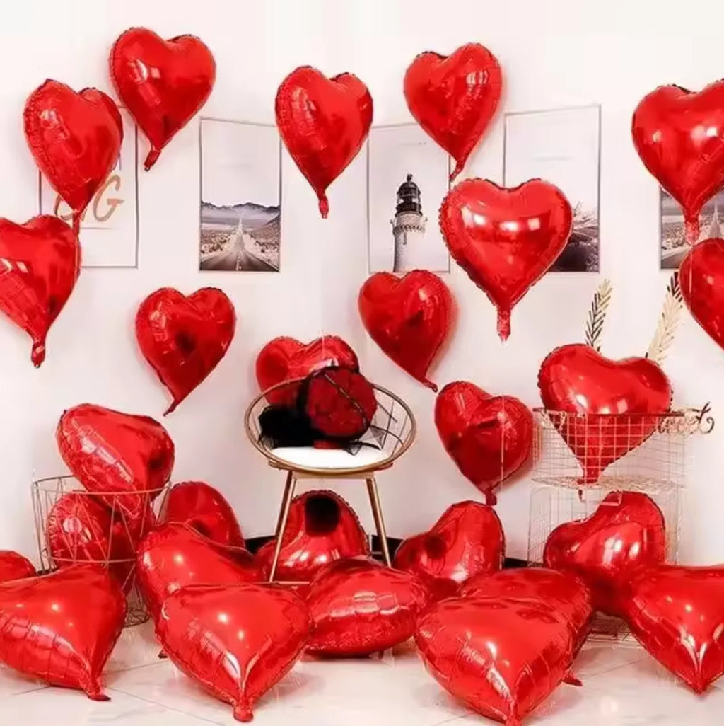 10Pcs Wedding Decoration Love Balloons Valentine's Day Couple Romantic Proposal Christmas DIY Birthday Party Ornament Balloon