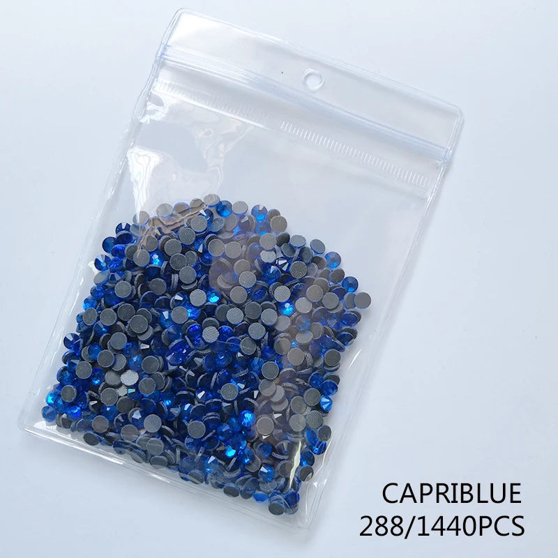 High Quality Glass Clear Hotfix Rhinestone  SS4-SS30 Hot Fix Rhinestones for Clothes Decorations DIY Wedding Dress Rhinestones