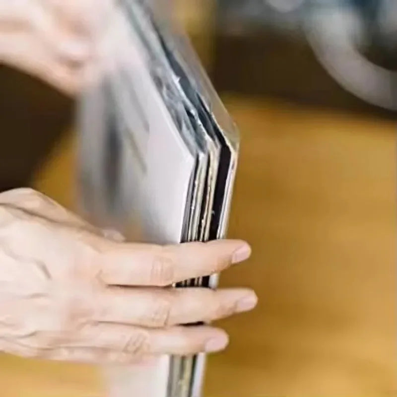 25-Piece 12-Inch Premium Vinyl Record Outer Sleeves 33T,Protective Storage LPs & Album Cover,No-Seal Design for Easy Access