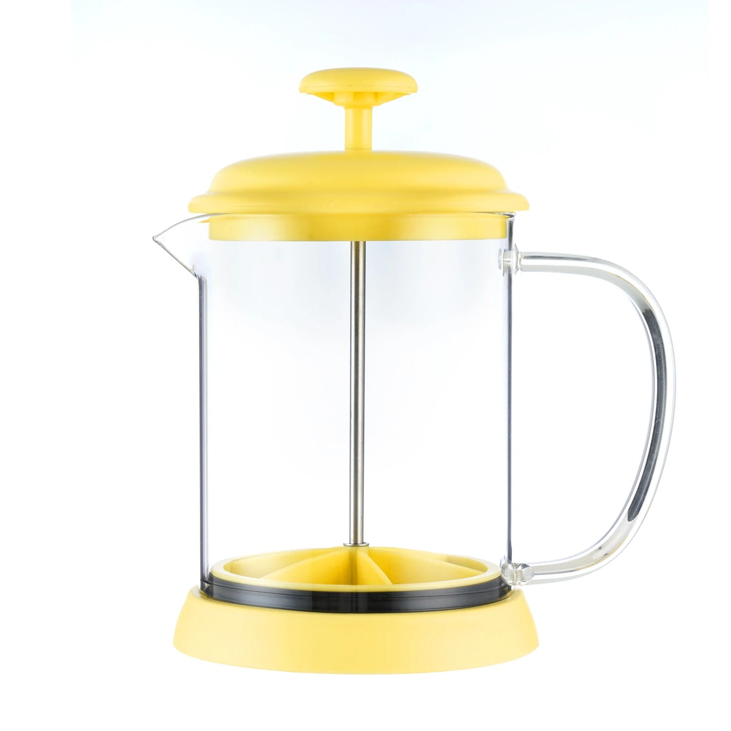 Icafilas 600ML French Press Coffee/tea Brewer Coffee Pot Coffee Maker Kettle Glass Thermos indoor ,Home office Coffee Drinkware