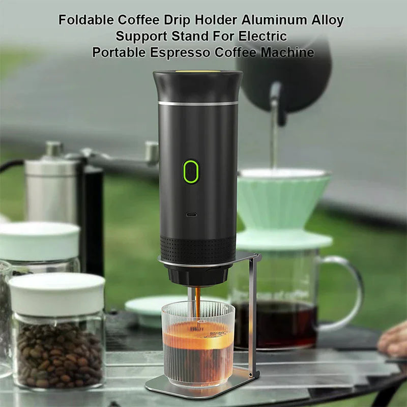 Convenient & Retractable Coffee Stand with Base, Perfect for Espresso Machines