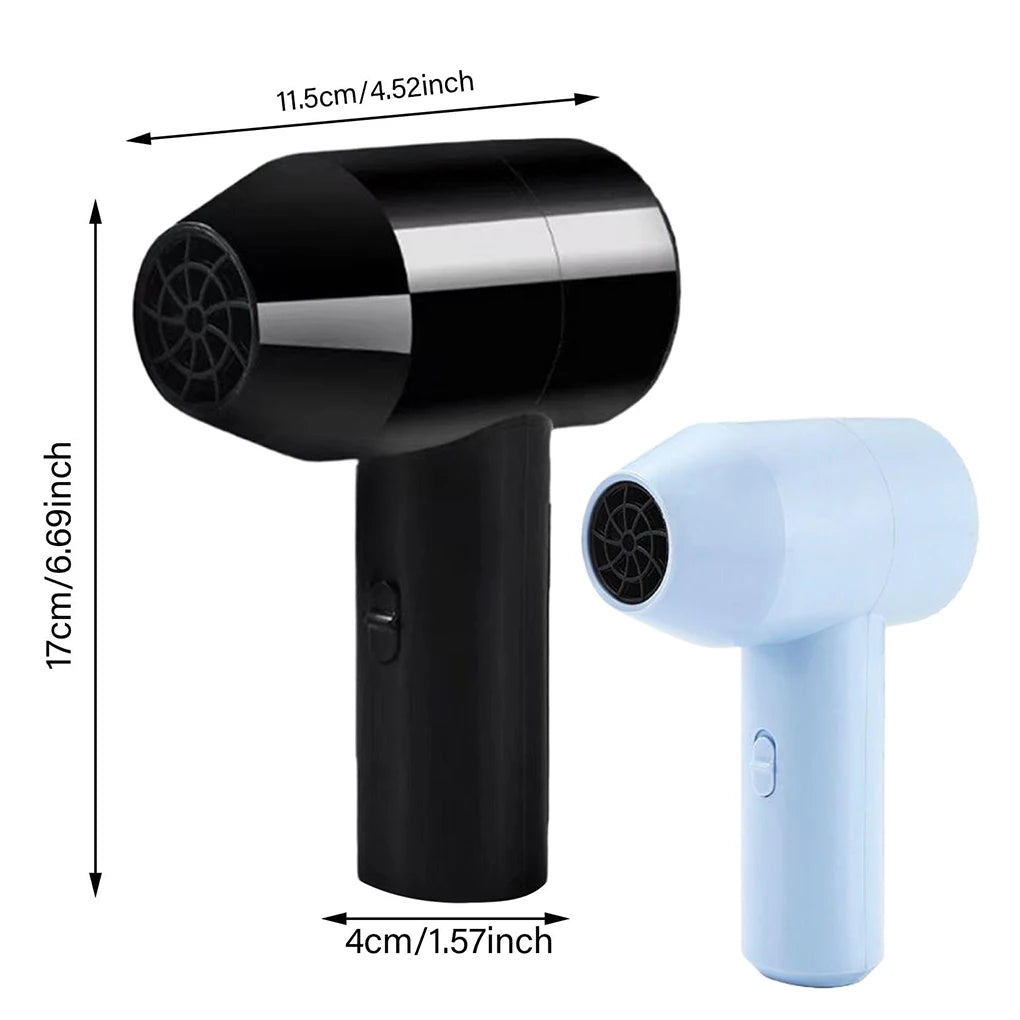 Portable Cordless Hair Dryer Small Quiet Wireless Charging Low Noise Wireless Hair Dryer