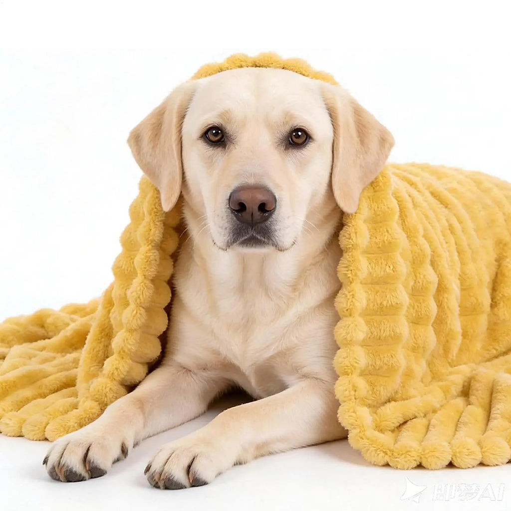 Dog Calming Blanket Pet Blanket for Dogs and Cats Flannel Throw for Puppies and Kittens Comfortable Blanket Pet supplies