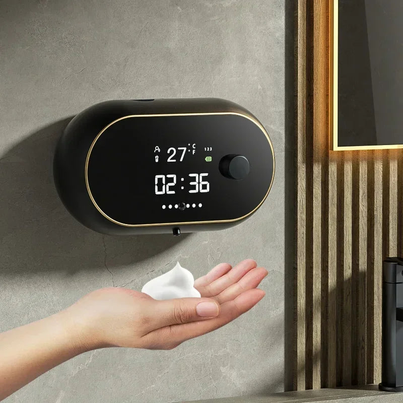 Automatic Induction Hand Cleaner Home Appliance Soap Dispenser Wall Mounted Mobile Phone Washing USB Portable Foam Machine