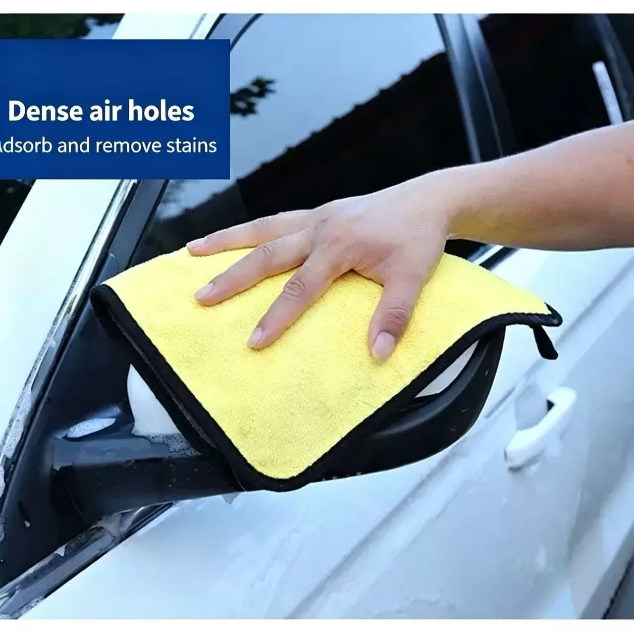 Car Wash Towel, Car Wipe, Double-Sided Cleaning Towel, Thickened and Soft Cleaning Towel, Car Wash Towel, Car Wipe