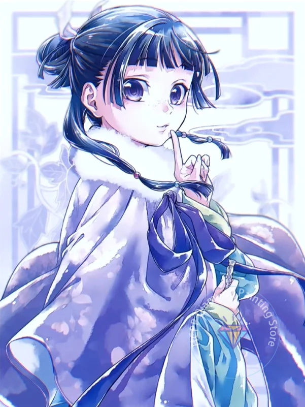 Diamond Painting Kit 5D DIY T-The-Apothecary-Diaries Anime Diamond Handmade Art Children's gift