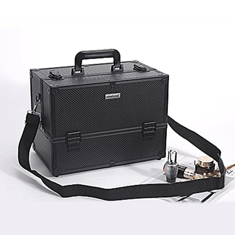 Complete Toolbox Multifunctional Large Work Tool Case secure Organizer Box for Tools with Lock Cosmetics Ornaments Toolbox
