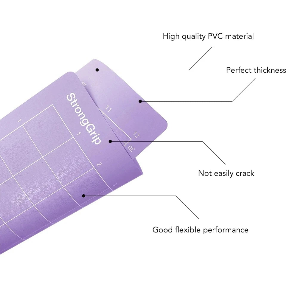 12*24 inch PVC Anti Slip Flexible Cutting Pad for  Maker Explorer DIY Paper, Handicrafts, Sewing and All Art Supplies