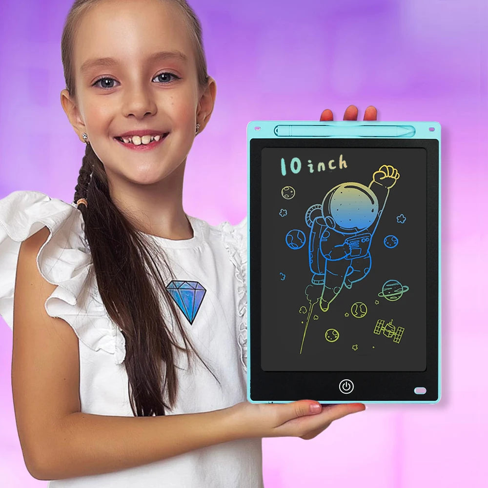 10 inch Writing Board Drawing Tablet LCD Screen Writing Digital Graphic Tablets Electronic Handwriting Pad Toys Kids Gifts Child