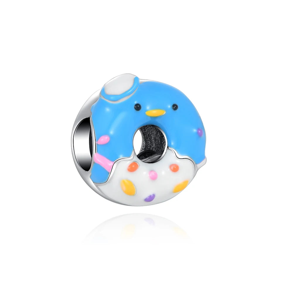 Hot Sale 925 Silver Plane Passport Donut Speedboat Motorbike TV Charm Bead Diy Fit Original Pandent Charms Bracelet Jewelry