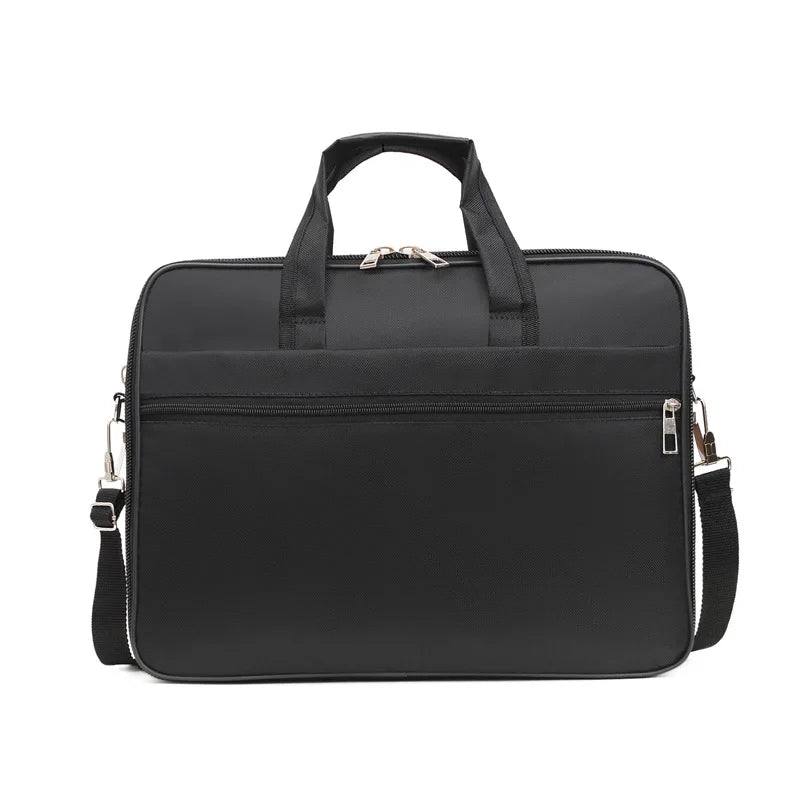 High-Capacity Business Briefcase - Laptop & Document Organizer Bag for Office & Weekend Travel (Durable Storage Solution)