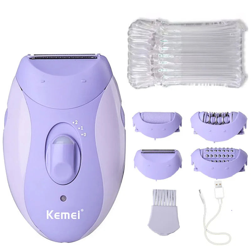 Women's Epilator - 4-in-1 Full Body USB