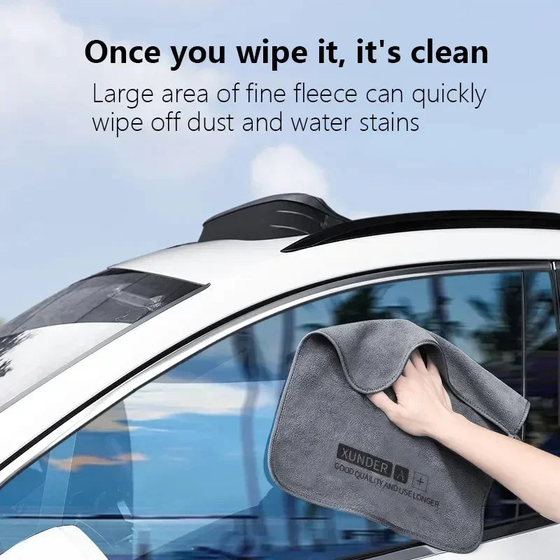 Car Wash Towel High End Microfiber Car Care Cloth Detailing Wash Towel Car Cleaning Drying Cloth Hemming