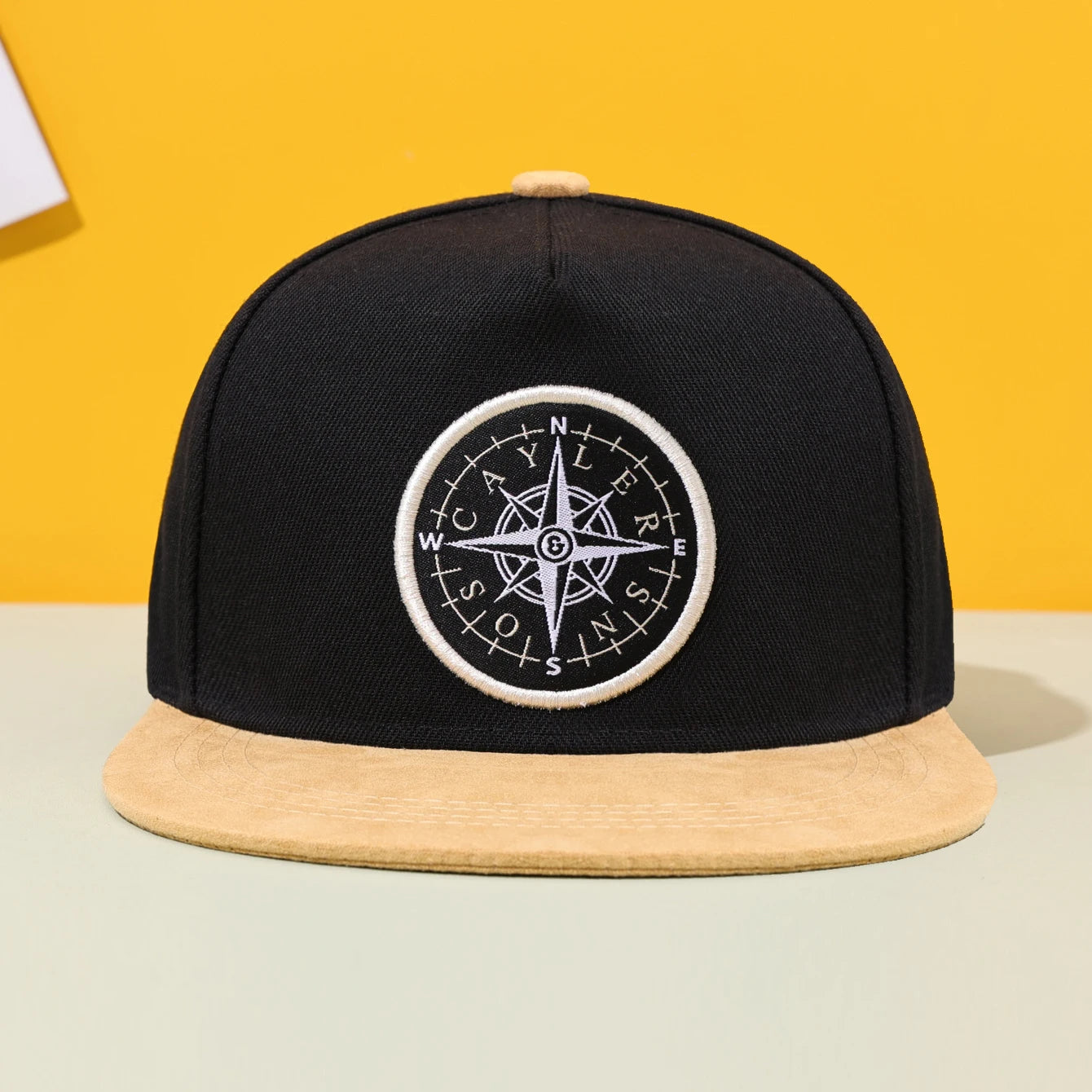 Hip hop Fashion Flat brimmed Hat American Street Hip Hop Hat LeisureTrendy Cool Unisex Baseball Hat Suitable for Outdoor Shading