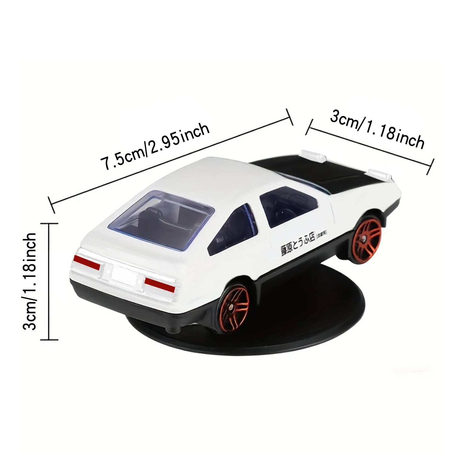 Fishtailing Drifting Car ornament dashboard wagging swing turn move cool fun sports racing model interior accessories decoration