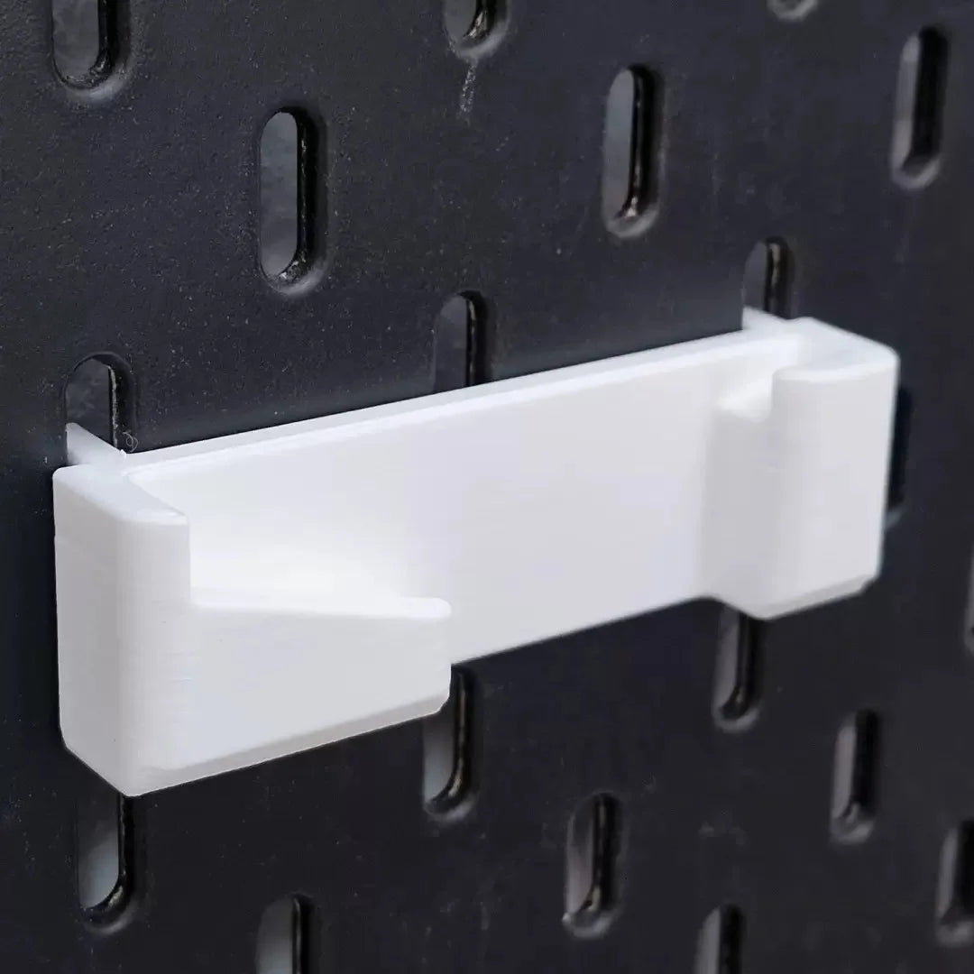 Tool Organizer Wall Mount-No Assembly Needed with Measurement Markings - Garage Workshop Storage Rack for Tape Measure
