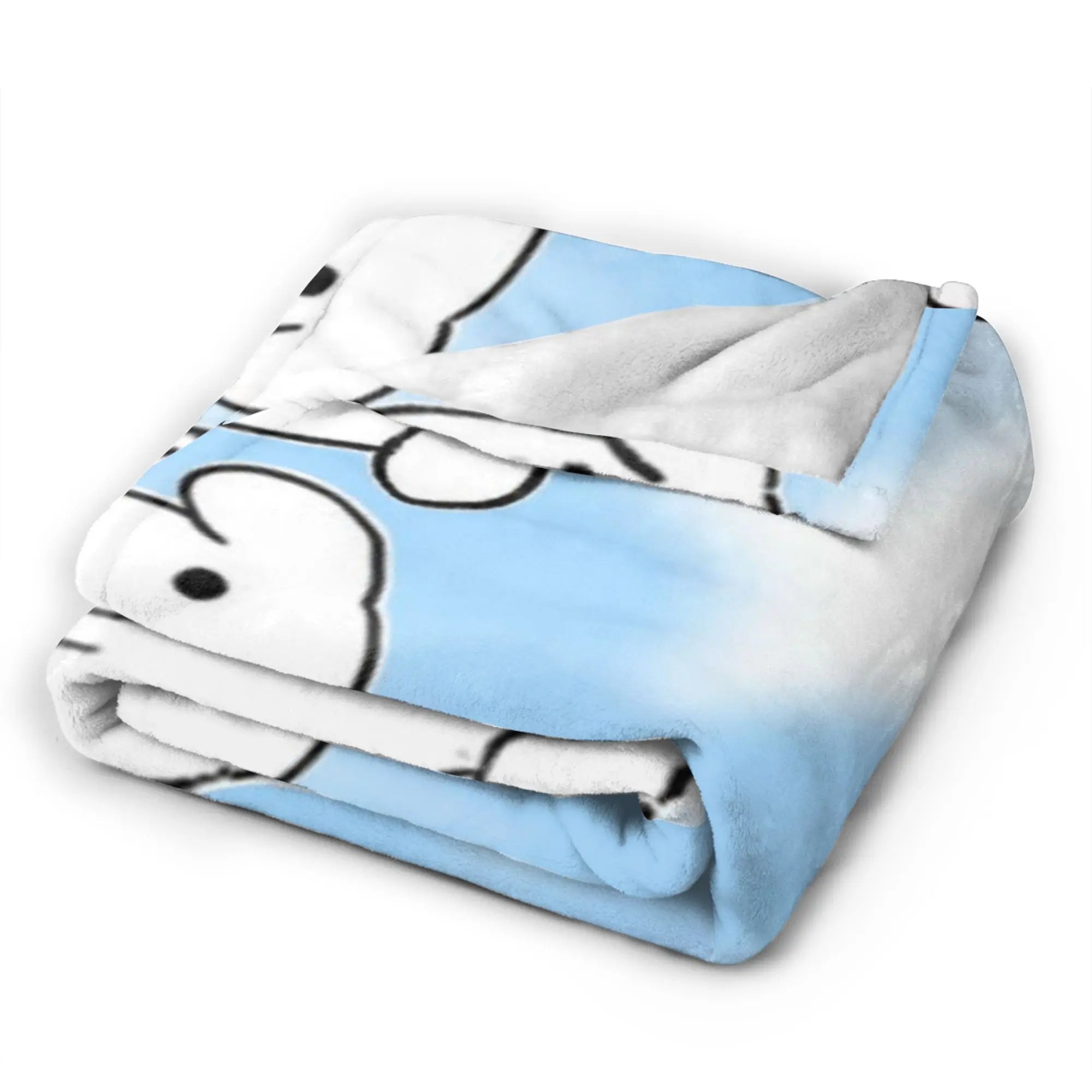 Cute GANADI Blanket Kids Adults  Flannel Throw Blanket For Sofa Home Soft Custom Quality Bedspread Gift