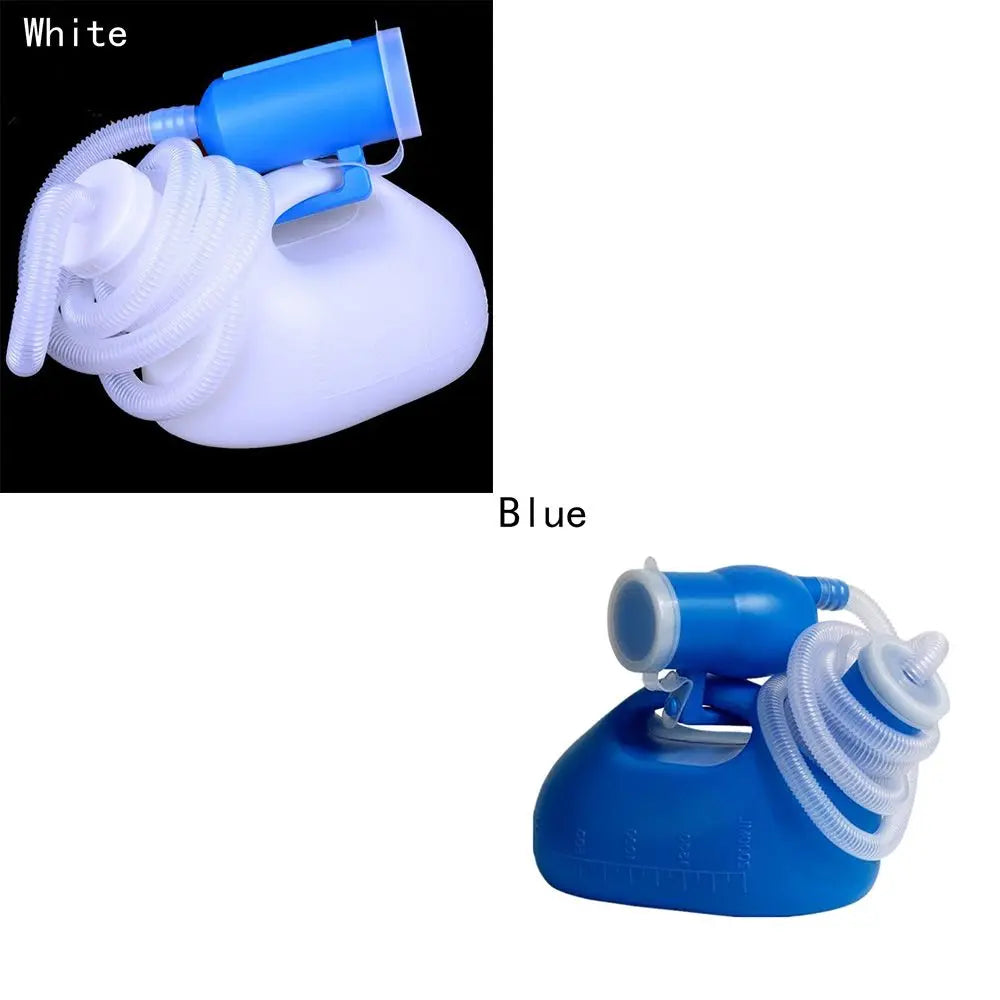 Portable Urinal Bottle Toilet Aid Bottle Urinal Potty with Lid Travel Urine Storage Unisex 2000ml Pee Tool