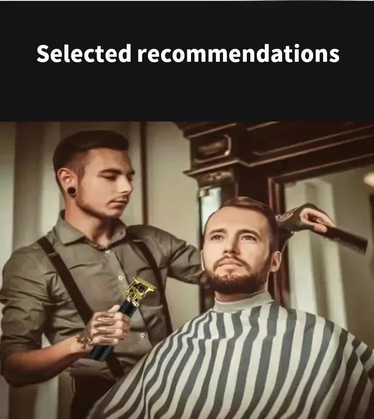 Professional Hair Clipper - Rechargeable Cordless