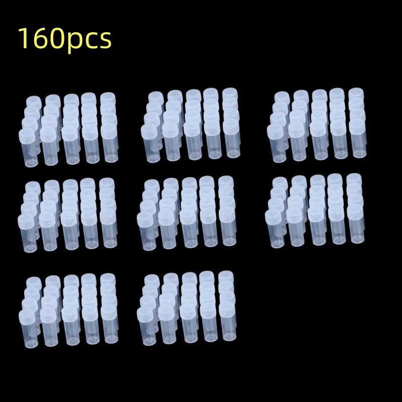 5ml Plastic Bottle Sample Jar 5g Small Barrel Vials Medicine Pill Liquid Powder Capsule Storage Container Packing Bottles
