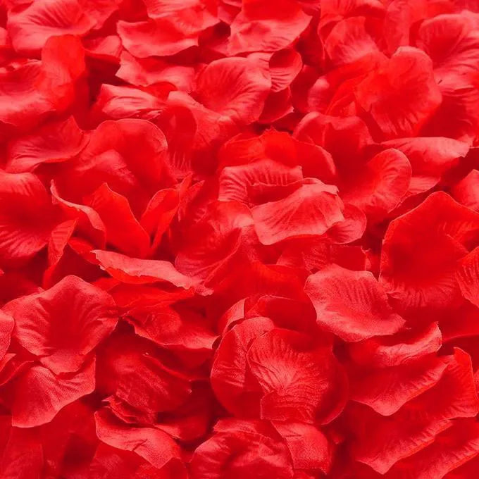 1000Pcs Artificial Fake Rose Petals Colorful Simulation Silk Rose Petal For Valentines Day Wedding Party Romantic Decoration